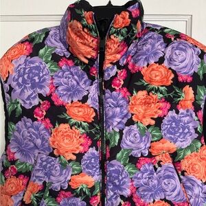 Floral Puffer Jacket